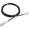 WJLYDM 1M/1.4M/1.8M/3.5M Cavo for Palestra di Casa 5mm in Acciaio for Attrezzature Sollevamento Prolunga for Fitness for Puleggia Allenamento