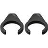 UrbanHui Set di 2 fibbie per pedali Brompton pieghevoli in ABS, compatibili con i comuni modelli di pedali pieghevoli per un funzionamento sicuro (giallo)