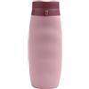 Generic Borraccia salvaspazio da viaggio, pieghevole, in silicone, adatta per bevande calde e fredde, 350 ml, per campeggio all'aperto