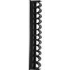 Eminchu Rastrelliera Orizzontale in Plastica Porta Fruste, Soluzione Durevole per Riporre Le Fruste per la Selleria, può Contenere Fino a 12, 31x6x4 Cm