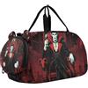 WDdZzyy Tarocchi Conteggio Carte Halloween Gotico Bambini Carino Borsa da Palestra con Scomparto Scarpe Leggero Viaggio Duffel Bag per Ragazzi e Ragazze
