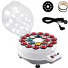 XYFGODEM Pulizia e lucidatura automatica delle palline da biliardo, macchina elettrica per 22, compatibile con piscina, snooker, anelli in lana, motore silenzioso, 180 W