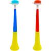 Niuhong 2 PCS Vuvuzela Tröte Fanfara Calcio Suonare Cheerleading Trumpet Trombe Plastica Molto Forte Krachmacher Horn Spettatori Fan Stadio Partita Calcio Celebrazioni Sportive Merchandise Tromba