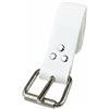Fzaqwen Cintura Zavorra Subacquea per Immersioni in Silicone Fibbie Acciaio Inox Regolazione Precisa Funzione Rilascio Rapido per Snorkeling Adatta a Sport Acquatici Avventure Marine, Bianco, L