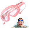 Generisch Occhialini da nuoto per bambini, occhiali da nuoto per bambini, anti-appannamento, impermeabili, in silicone, protezione UV, con tappi per le orecchie, per viaggi
