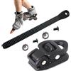 Generisch Cinghie per pattini a rotelle, pattinaggio da hockey, fibbie per pattini a rotelle, cintura energetica regolabile, chiusura per pattini a rotelle, con fibbia con vite per accessori