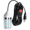 Générique Luci Notturne Per La Pesca | Lampada impermeabile alimentata da USB - Luce LED Verde Per Attirare Pesci Di Notte | Per Piscina Esterna Mare Ghiaccio Fiume Mare Kayak Crappie Achigan Trota S