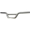 RichVibe Manubrio universale in lega per bicicletta, lunghezza 520 mm, compatibilità con attacco manubrio 22,2 mm, costruzione leggera per MTB e bici da città, argento