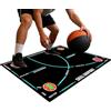 Generisch Tappetino da allenamento per calcio, tappetino da allenamento per il basket, scaletta agility e tappetino per esercizi, attrezzatura sportiva per giocatori e atleti, per fitness a casa, giardino