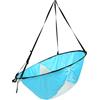 Qqmora Pagaia a Pieghevole da 108 Cm per Kayak a Vela, per Canoe e Gommoni, con Finestra Trasparente e Custodia (Blu)
