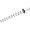 Generic Piastre di peso in acciaio inox supporto macchina esercizio pesi pila pin palestra stack stack estensore attrezzature per esercizi fitness accessorio allenamento