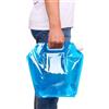 NESTINGHO Tanica Pieghevole Portatile 5l per Acqua da Campeggio in Plastica Manico Facile da Trasportare per Escursioni e Picnic All'aperto