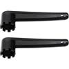 Hemobllo 2 Pezzi Chiave per Valvole Aria in TPU Nero per Kayak e Canoe, Utensile Compatto per Smontaggio e Montaggio Valvole di Gonfiaggio Pratico e Resistente