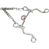 Eminchu Pelham per Cavallo Snodato Resistente di qualità Premium per Prestazioni Equestri in Acciaio Inossidabile 1 unità (130MM)