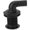 Alomejor Raccordi Passascafo per Barche Tubo in Nylon Connettore Passascafo 3/4 Pollici 20mm Torsione Regolabile Resistente alle Perdite Adatto per Traverse di Barche Pozzi per Pesci Ghiacciaie