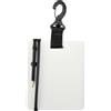 RichVibe Lavagnetta per scrittura subacquea con matita, riutilizzabile Wordpad per bacheca con clip girevole per BCD, strumento di comunicazione impermeabile per immersioni subacquee e snorkeling