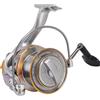 Kadimendium Mulinello da Pesca in Metallo Design Gapless Casting a Lunga Distanza per Avventure in Acqua Salata Lega di Alluminio