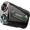 ACEGMET Telemetro Golf con Distanza Balla-Bandiera & Inclinazione, 1300 yd | Blocco Bandiera a Vibrazione 0.1s, Ingrandimento 7x, Display Rosso/Nero, Batteria Ibrida Ricaricabile, Magnetica
