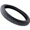 Dolvitrny Pneumatico per bicicletta da 40,6 cm x 40,6 cm, per carrozzina e fuoristrada, pneumatico esterno in gomma resistente, ruota ammortizzante leggera, colore nero