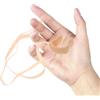 BESTOMZ Clip Nasale per Nuoto con Stringinaso in PVC Beige, Tappi per Naso Impermeabili Comodi a Tenuta Stagna, per Lezioni di Nuoto