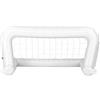 Generic Porta da Calcio Portatile in PVC Leggera e Resistente Facile Installazione per Allenamenti Giovanili Attività All'aperto Bianco 1 unità