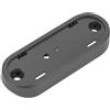 Lastdaytime Per Xiaomi M6 Lite Scooter Anteriore Riflettente Marker Mount Base ABS Unità per una maggiore visibilità periferica durante i pendolari serali