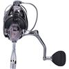 AOWINHIT Mulinello da Spinning 14+1BB con Rapporto di Trasmissione 4.1:1 e Lega di Alluminio Resistente per Accessori per la Pesca D'acqua Dolce (JS8000)