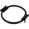 XzhixiangKing Anello per pilates, Magic Fitness Circle per allenamento di resistenza, yoga, doppia presa, dimagrante, body building, allenamento circolare (nero)