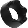 Tofficu Supporto per Palloni Sportivi in Plastica Nera, Espositore Rotondo Versatile e Facile da Pulire per Collezione e Conservazione di Palloni da Calcio e Basket