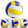 Pumixiy Pallone da pallavolo taglia 5 per spiaggia, uso interno ed esterno, grado ufficiale, in PVC morbido al tatto, cucito a macchina, palla da allenamento durevole per giovani e adulti