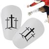 Generisch Parastinchi da calcio, abbigliamento protettivo morbido, per bambini, baseball, tennis, boxe, kickboxing, mountain bike, escursionismo, ciclismo