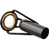 FortunateSweet Kit di ricambio per canne da pesca, in acciaio inox, anello in ceramica per riparare occhielli rotti sulle canne (6 mm)