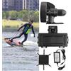 Vickyyy Tavola da surf elettrica motorizzata, velocità 4-5 km/h, pinna surf e sup, pinna elettrica a batteria, motore per tavola da surf, canottaggio, kayak, pesca, barca, pacchetto propulsione