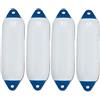 ROMARK Kit 4 PARABORDI Varie Misure F0 F1 F2 MAJONI per Barca E GOMMONE IMBARCAZIONI (12x45)