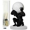 Generico Supporto per display per palline da golf | Rack di design artistico stampat