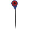 AOWINHIT Set di 5 Canne da Pesca Sul Ghiaccio Portatili con Punta Superiore, Asta di Prolunga da Pesca Leggera per la Sul Ghiaccio, Comodo Materiale ABS per Laghi e Fiumi (70 mm)