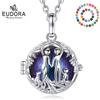 Eudora 20MM Harmony Ball Famiglia Collana Gravidanza Bola Angelo Chiamante Albero della Vita Ciondolo Fine Gioielli Di Maternità FAI DA TE per le Donne