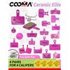 COOMA SPORT 4 coppie 8 pezzi pastiglie freno in ceramica per bicicletta SRAM Avid Shimano Magura Hayes Formula speranza ZOOM pinza bici
