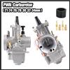 LARATH Carburatore universale PWK, 21 24 26 28 30 32 34mm PWK carburatore moto iniezione di potenza, per Racing Mikuni Koso ATV Yamaha