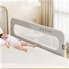 NONE Guardrail pieghevole per letto per bambini, ringhiera di sicurezza per letto, protezione per letto portatile per bambini, barriera protettiva, recinzione di sicurezza anticaduta