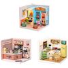 rolife Kit Casa delle Bambole in Miniatura Fai-da-Te Rolife con Accessori, Set per Negozio di Modellismo con LED, Regalo di Compleanno Perfetto