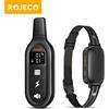 ROJECO collare di addestramento per cani elettrico telecomando ricaricabile digitale IPX7 vibratore impermeabile collare antiabbaio per cani da compagnia