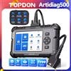 TOPDON ArtiDiag500 Scanner Diagnostico OBD2 per 4 Sistemi con 6 Funzioni di Reset SAS/TPMS/BMS/EPB, Strumento Diagnostico Auto con Aggiornamento Gratuito