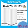 HKHUIBANG HUA WEI WiFi Mesh 7 WS8800 AX6600 Copertura per tutta la casa One-Touch Connect HarmonyOS Mesh + Router WiFi6 Plus Antenne interne