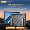 Cubot TAB KingKong 2, robusto tablet android 14, Helio G99, octa-core, batteria da 20400 mAh, 16 GB di RAM (8 GB + 8 GB estesi), 256 GB di ROM, IP68 impermeabile, schermo 2K da 10,95", Dual 4G tablets