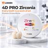 Lodden 4D PRO Zirconia Dental Multistrato Blocco Disco 98mm Dental Zirconio Disco Blocco per CAD CAM Prodotti Dentali