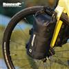 Rhinowalk Borsa per forcella anteriore per bici Impermeabile 4L/7L Porta forcella per ciclismo a sgancio rapido Borsa per bagagli Bikepacking con base di montaggio