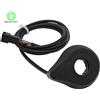 NONE Sensore PAS per bici elettrica Dual Hall 12 Sistema di assistenza al pedale magnetico Booster di impulsi universale impermeabile per mountain bike elettrica Ebike