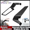 LARATH Per YAMAHA MT03 MT07 MT09 MT10 XMAX KTM BMW S1000R Specchi moto Stealth Winglets Kit specchi per ruotare specchi regolabili