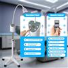 NONE Macchina professionale per lo sbiancamento dei denti dentale Acceleratore per sbiancamento dei denti a luce fredda a LED temporizzata con telecomando, ruote universali, occhiali